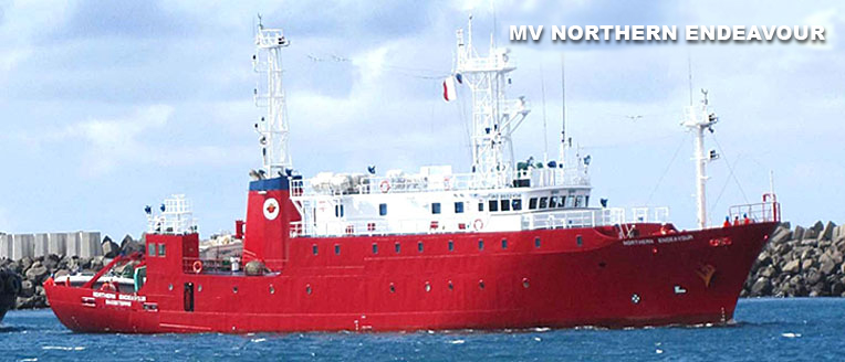 MV Northern Endeavour Subsee Philippines